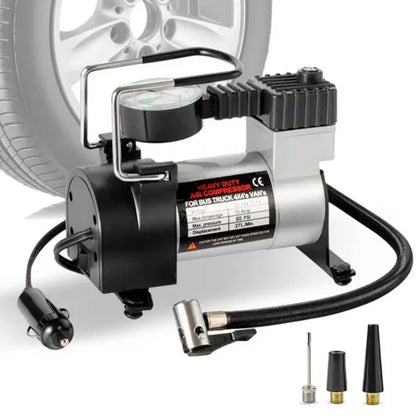 Мощен Компресор за Въздух с Метален Корпус – 150W и 10 Бара