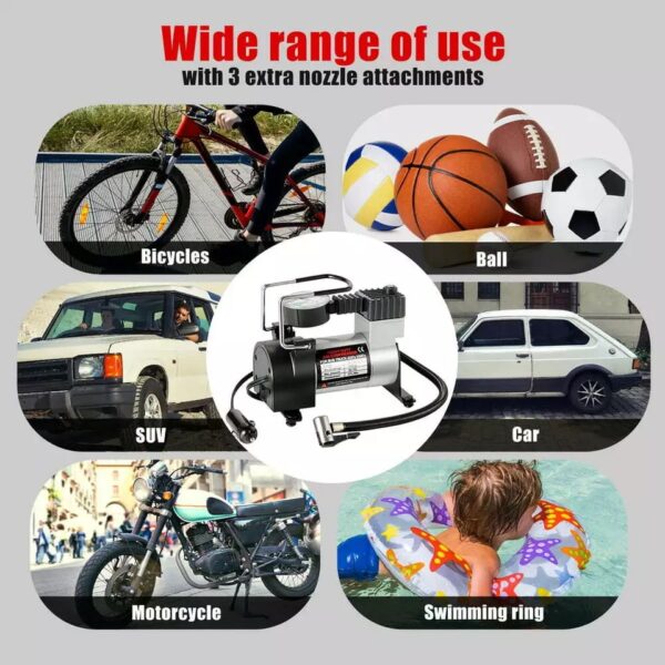 Мощен Компресор за Въздух с Метален Корпус – 150W и 10 Бара