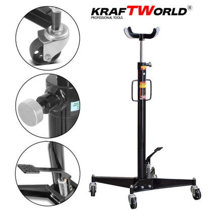 Хидравличен крик KraftWorld 500 кг – за скоростна кутия