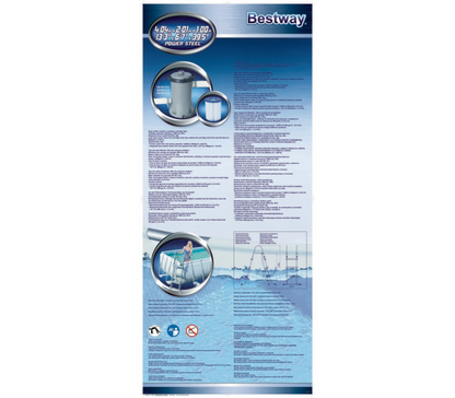 Басейн с Метална Рамка BESTWAY 56441 404x201x100см