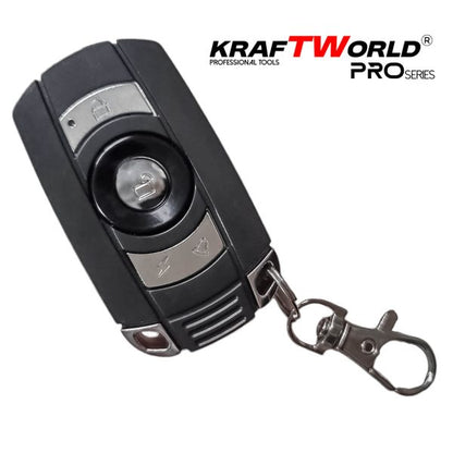 Четиритактов Бензинов генератор 4.5 kW с дистанционно запалване KraftWorld PRO Агрегат за ток с електрически старт и акумулатор