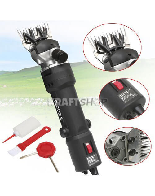 Машина за подстригване на овце KraftWorld 1600W – електрическа ножица за животни