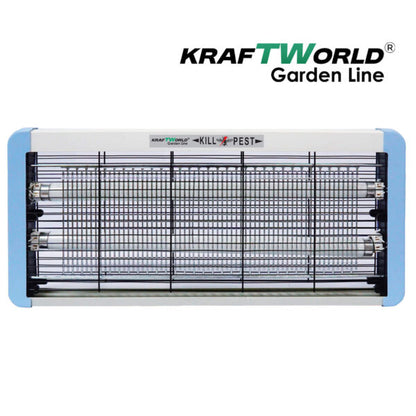 Мощна инсектицидна лампа KraftWorld 60W – Защита до 80 м² – UV лампа против комари и мухи