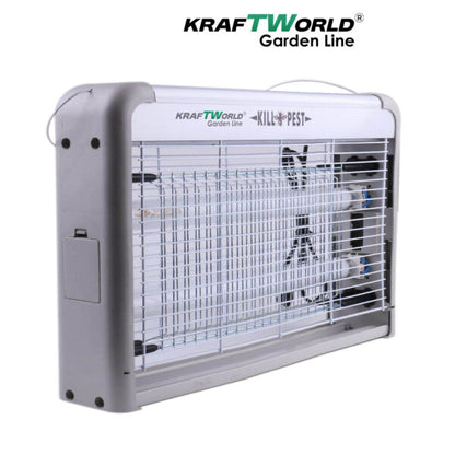Мощна инсектицидна лампа KraftWorld 60W – Защита до 80 м² – UV лампа против комари и мухи