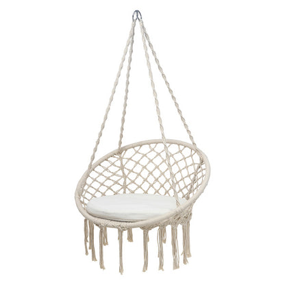 Висящо гнездо „Макраме“ – Градинска Въжена Люлка – Комфорт, Елегантност и Уют за Всеки Дом