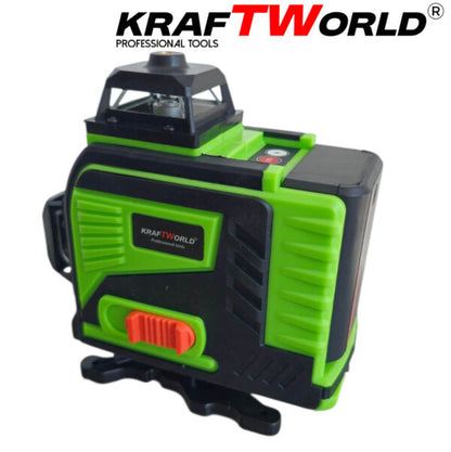4D Лазерен Нивелир KRAFT WORLD с 16 Линии Самонивелиращ се