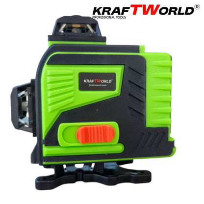 4D Лазерен Нивелир KRAFT WORLD с 16 Линии Самонивелиращ се