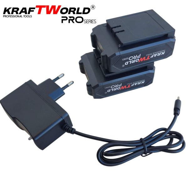 Лазерен нивелир Kraftworld PRO 4×360° с тъчскрийн дисплей, дистанционно и пълен комплект в куфар