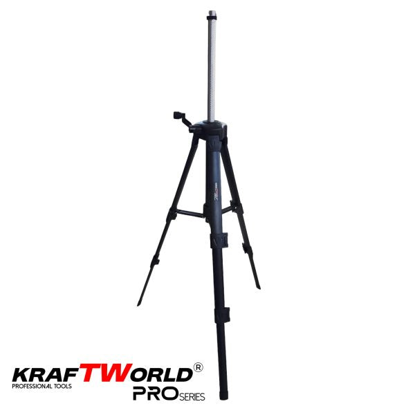 Лазерен нивелир Kraftworld PRO 4×360° с тъчскрийн дисплей, дистанционно и пълен комплект в куфар