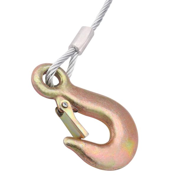 Ръчна лебедка за лодки и ремаркета KraftWorld – 1600 lbs (700 кг), 10 м въже