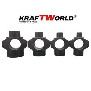Поялник за PPR тръби KraftWorld 2500W с 4 тефлонови накрайника