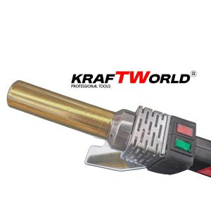 Поялник за PPR тръби KraftWorld 2500W с 4 тефлонови накрайника