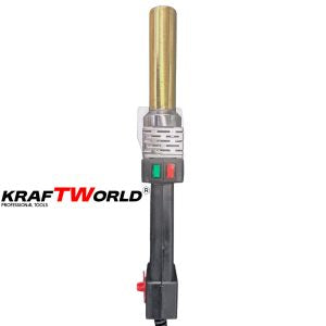 Поялник за PPR тръби KraftWorld 2500W с 4 тефлонови накрайника