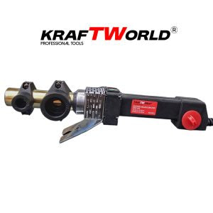 Поялник за PPR тръби KraftWorld 2500W с 4 тефлонови накрайника