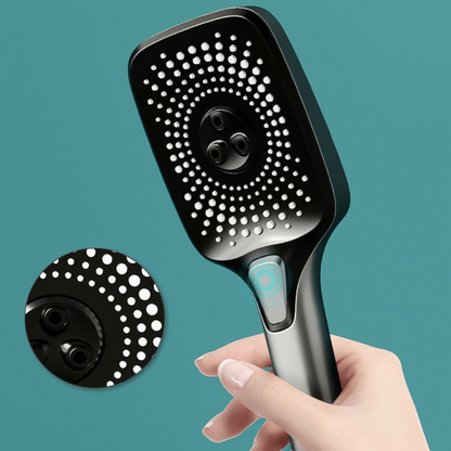 Душ система Luno с термостат и LED дисплей – тропически душ, ръчен и хигиенен душ