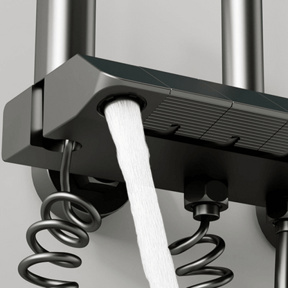 Душ система Luno с термостат и LED дисплей – тропически душ, ръчен и хигиенен душ