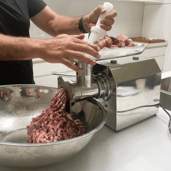 Електрическа Месомелачка KraftWorld TK/MK-12 | 1200W, 180 кг/ч, Неръждаема Стомана