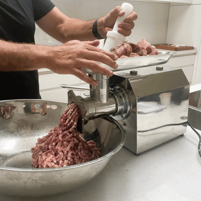 Електрическа Месомелачка KraftWorld TK/MK-12 | 1200W, 180 кг/ч, Неръждаема Стомана