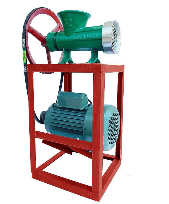 Електрическа Месомелачка Чугунена 32 номер с електромотор