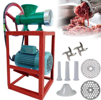 Електрическа Месомелачка Чугунена 32 номер с електромотор