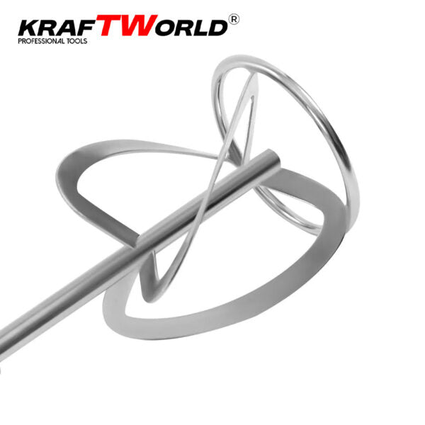 Строителна Бъркалка KraftWorld – Електрически Миксер за Бетон