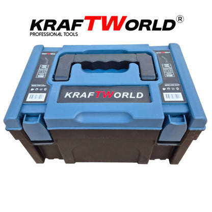 Мини резачка за клони KraftWorld с автоматично омасляване,две батерии и две вериги