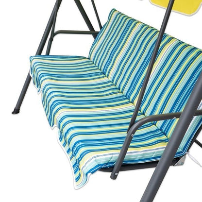 Триместна люлка Тоскана Лайм- регулируем сенник, с включена възглавница