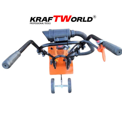 Бензинов Мулти Култиватор KraftWorld – Двутактова Мини Мотофреза