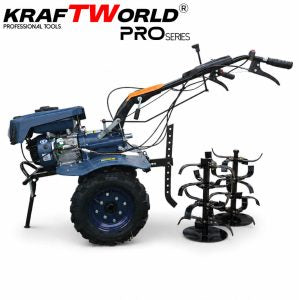 Бензинова мотофреза KraftWorld PRO Series 7.5HP 212cc, 2+1 скорости, 950мм