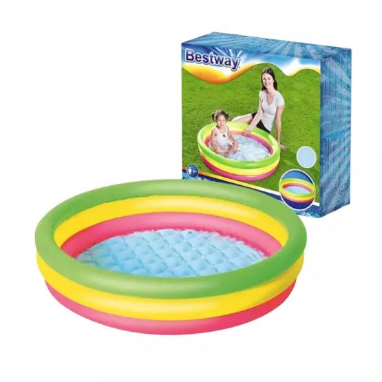 Надуваем Басейн BESTWAY 51104 102см на Три Нива