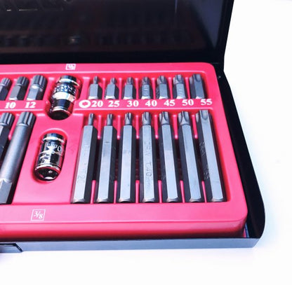 Комплект Накрайници за гедоре Rico 41 части 3/8 1/2