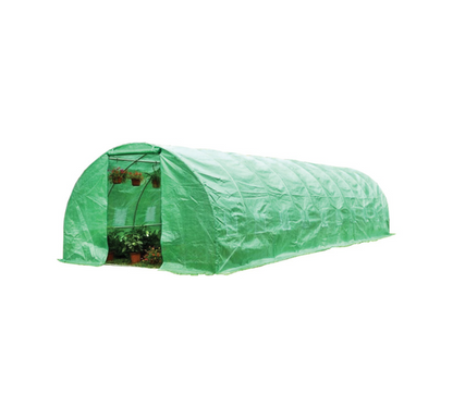 Тунелна Оранжерия с 2 врати и 20 прозореца 1000x300x200 cм