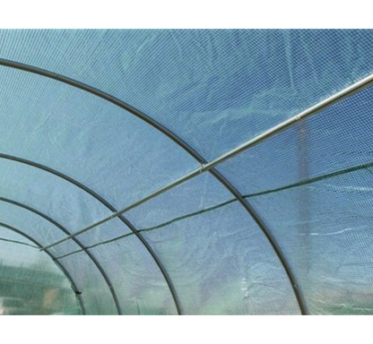 Тунелна оранжерия 800x300x200cm с 2 Врати и 16 прозореца