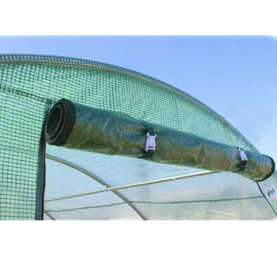 Тунелна оранжерия 800x300x200cm с 2 Врати и 16 прозореца