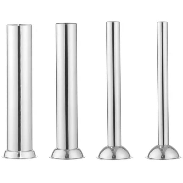 Професионална Вертикална пълначка за наденици и колбаси 5 L – неръждаема стомана, двускоростна