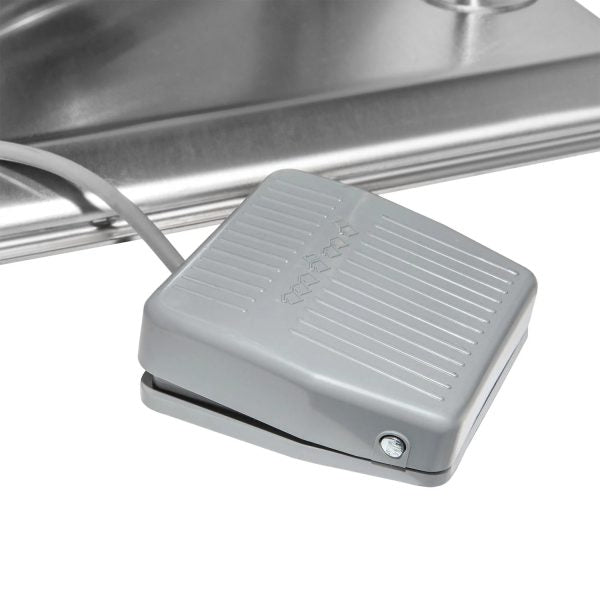 Електрическа Пълначка за Месо 15L – Професионален Модел с Педал и 4 Фунии