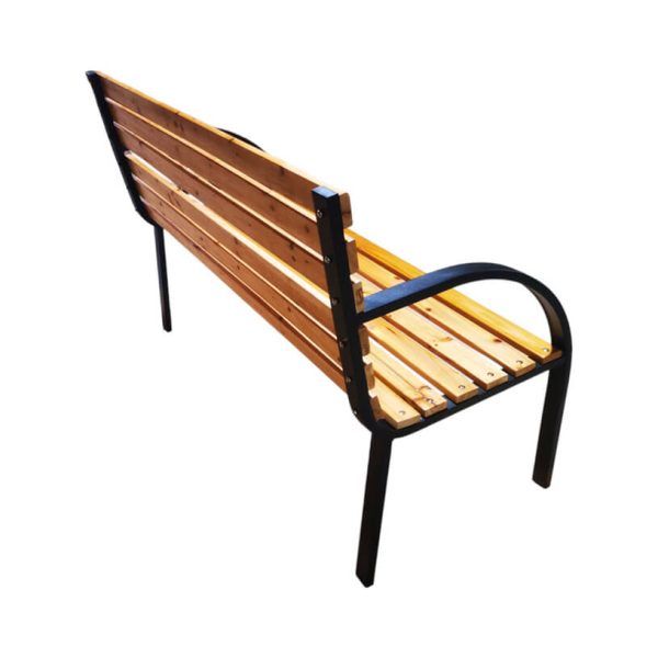 Градинска пейка Siena – дърво и метал, пейка за градина