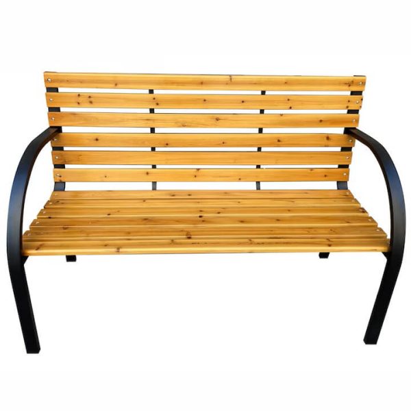 Градинска пейка Siena – дърво и метал, пейка за градина