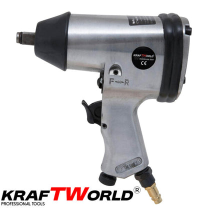 Гайковерт 1/2 комплект 17 части в куфар KraftWorld