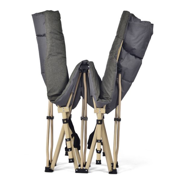 Сгъваемо къмпинг легло Ranger с мек матрак, усилена конструкция, подарък – чанта