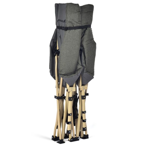 Сгъваемо къмпинг легло Ranger с мек матрак, усилена конструкция, подарък – чанта