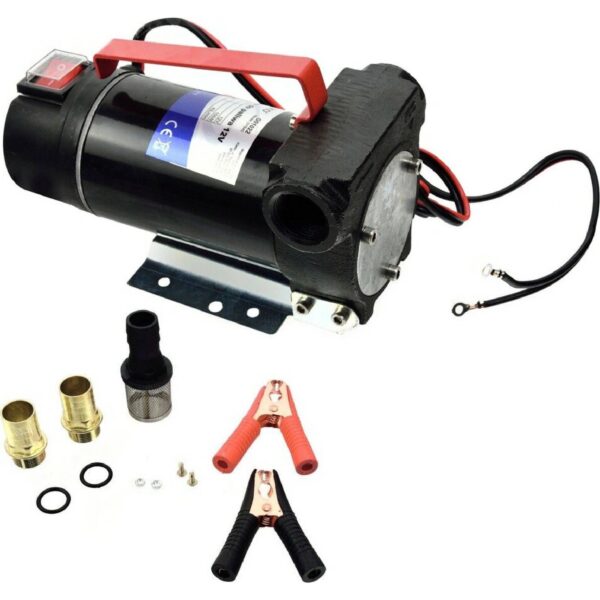 Помпа за гориво и течности KraftWorld 12V – 40 л/мин, 200W