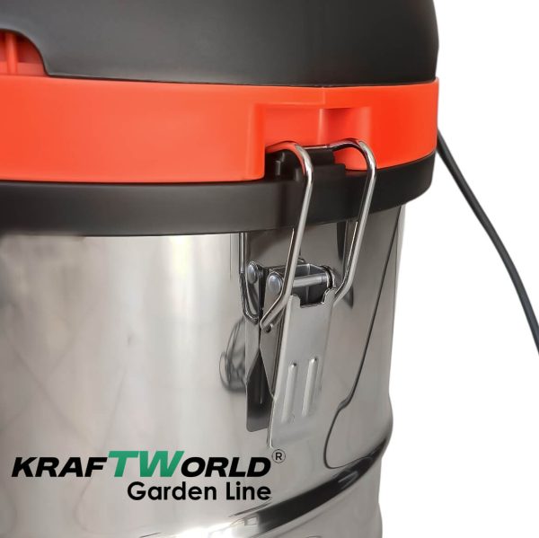 Строителна Прахосмукачка Kraftworld 3в1 – Сухо, Мокро и Издухване | 1400W | 30L | IPX4