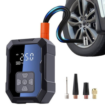 Преносим автомобилен компресор 4000 mAh с LED екран и Power Bank, USB Type-C