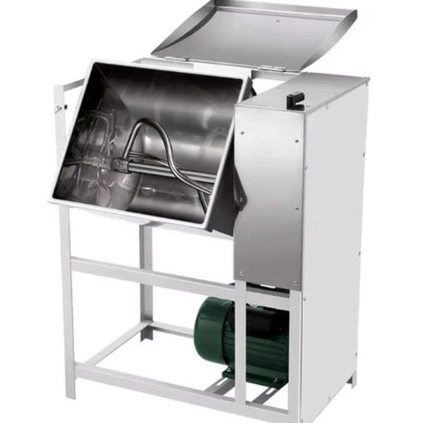 Професионална електрическа бъркалка за кайма и тесто 15 кг – 2200W, Машина за месене отнеръждаема стомана