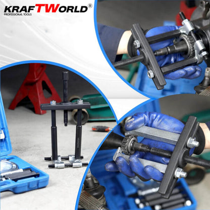 Комплект за демонтаж на лагери 30–70 мм KraftWorld Pro (14 части)