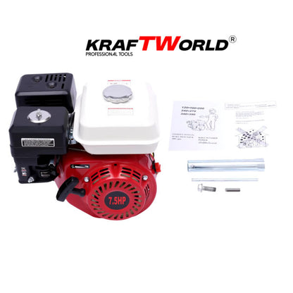 Бензинов Двигател за Мотофреза KraftWorld 7.5 кс