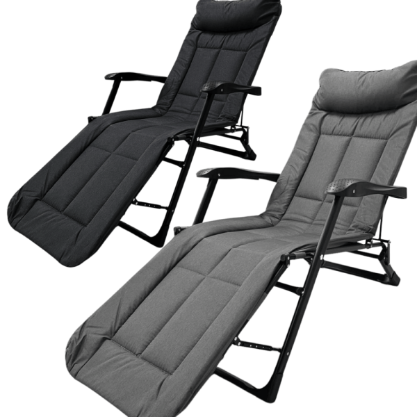 Сгъваем къмпинг стол тип шезлонг – 2в1 стол и легло, до 200 кг