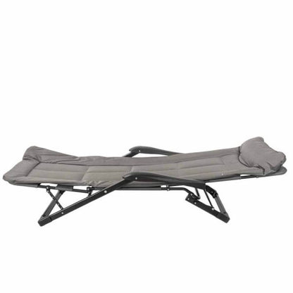 Сгъваем къмпинг стол тип шезлонг – 2в1 стол и легло, до 200 кг