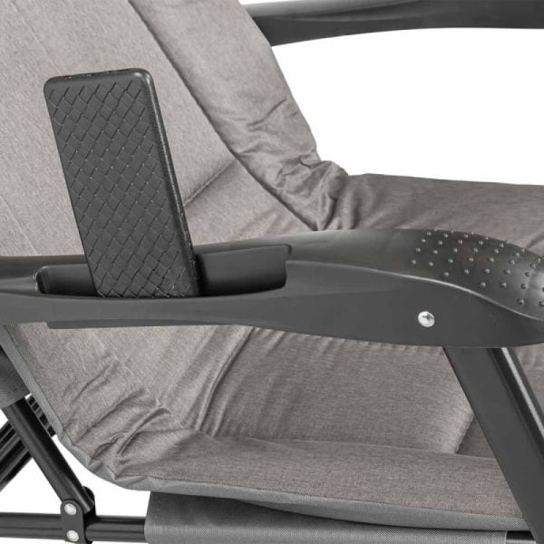 Сгъваем къмпинг стол тип шезлонг – 2в1 стол и легло, до 200 кг